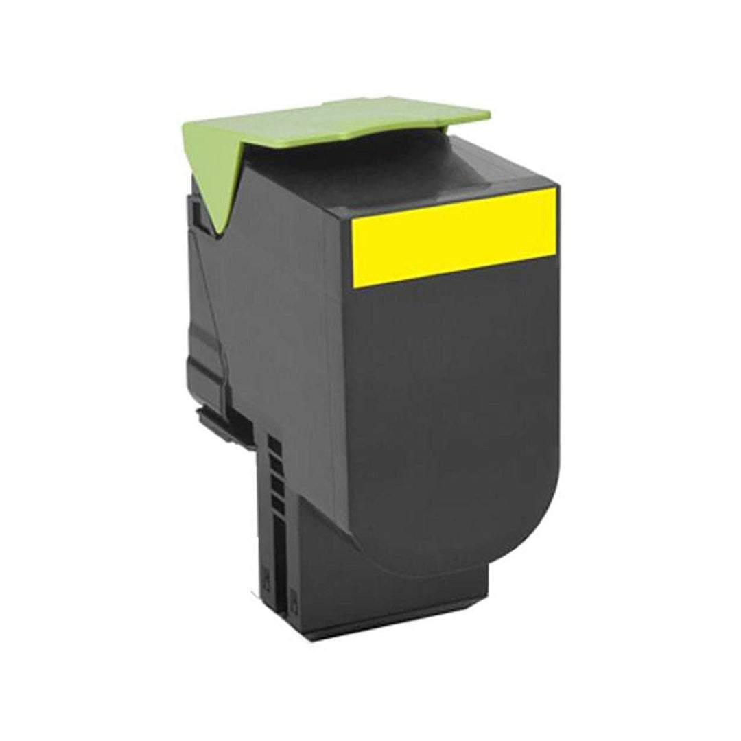 Lexmark 80C20Y0 Return Program Toner Cartridge, gelb 802y Gelb 1000 Seiten, Gelb 1000 Seiten