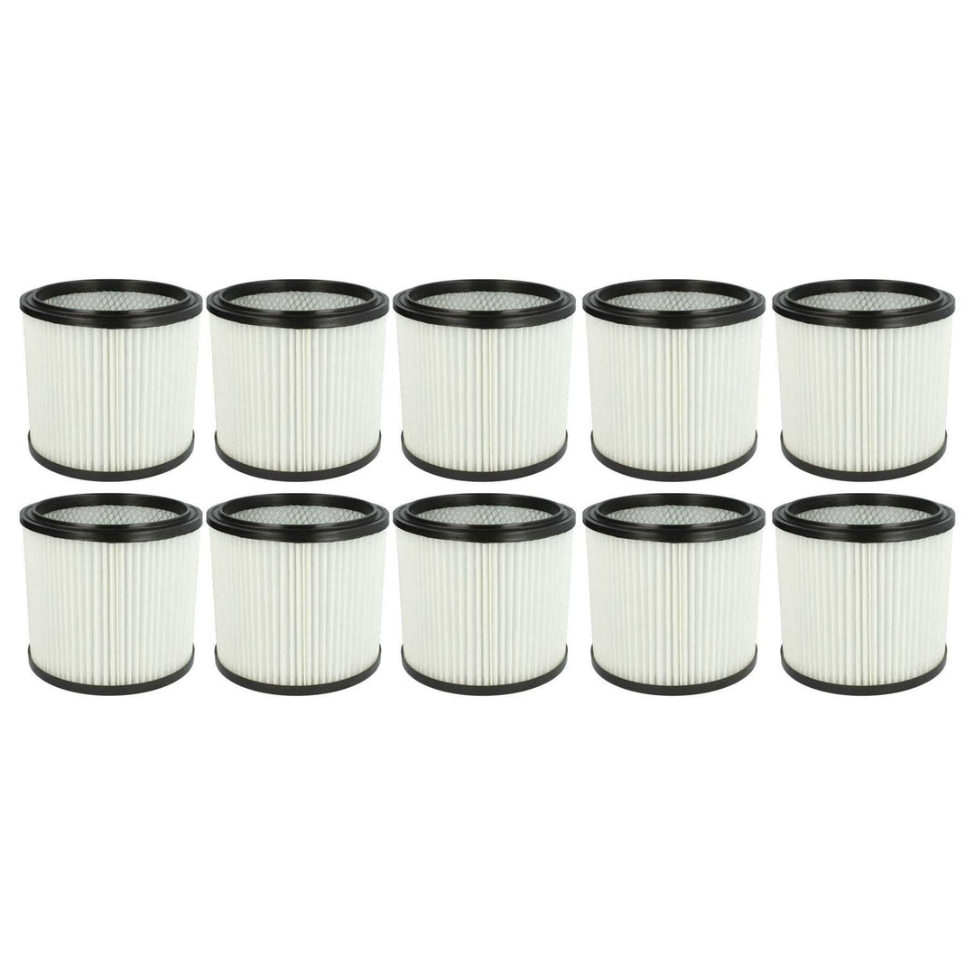 vhbw 10x Faltenfilter kompatibel mit Metabo ASA9001