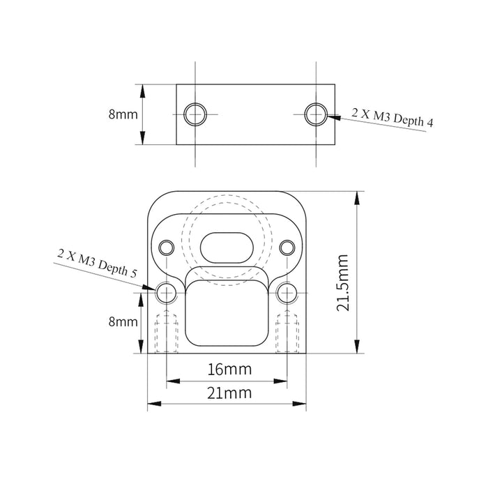 WitMotion WT53D Laser-Entfernungs-Sensor, 4 Meter Messung, UART-Ausgang 3,3 V - 5 V