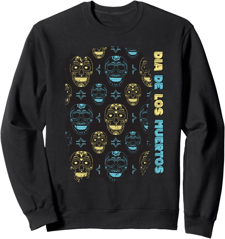 Dia De Los Muertos Sugar Skulls Sweatshirt