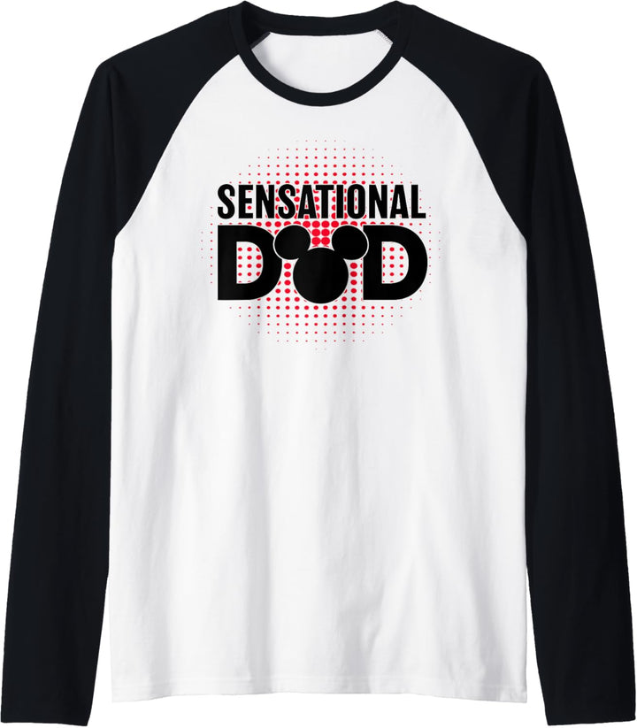 Disney Mickey And Friends Mickey Sensational Dad Raglan