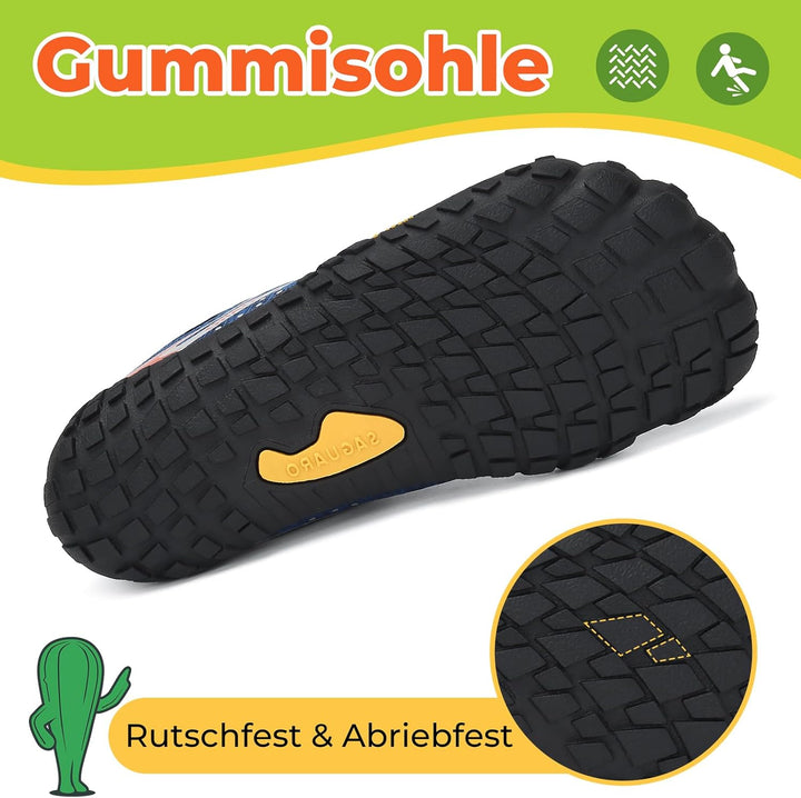 SAGUARO Barfussschuhe Kinder Barfussschuhe Schnell Trocknend Badeschuhe für Jungen Mädchen Gr.24-36,