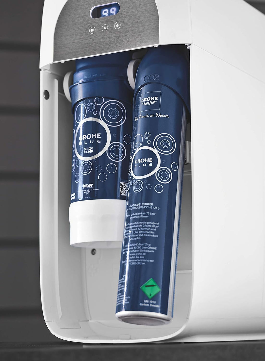 GROHE Blue Home - Kühler (180 Watt Kühleinheit, mit Bluetooth 4.0* und WIFI Datenkommunikation, für