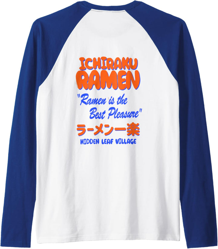 Naruto Shippuden Ichiraku Ramen Hüpfschrift Raglan