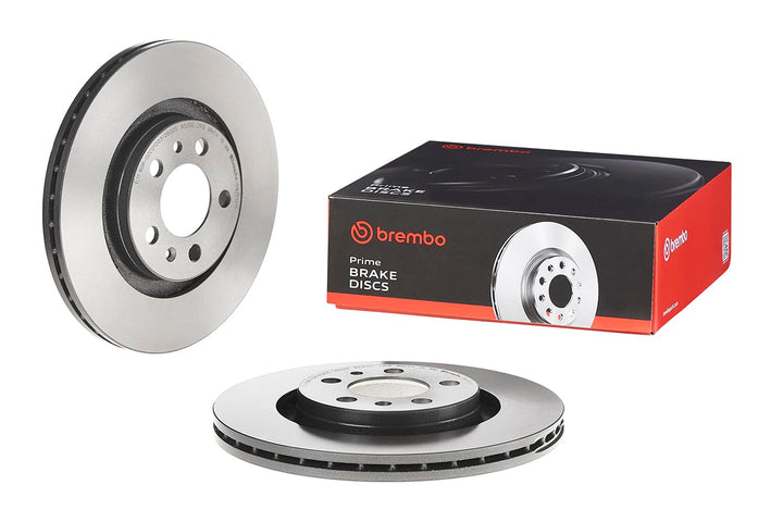 Brembo 09.7012.11 Vordere Bremsscheibe mit UV Lackierung, Anzahl 2 Single, Single