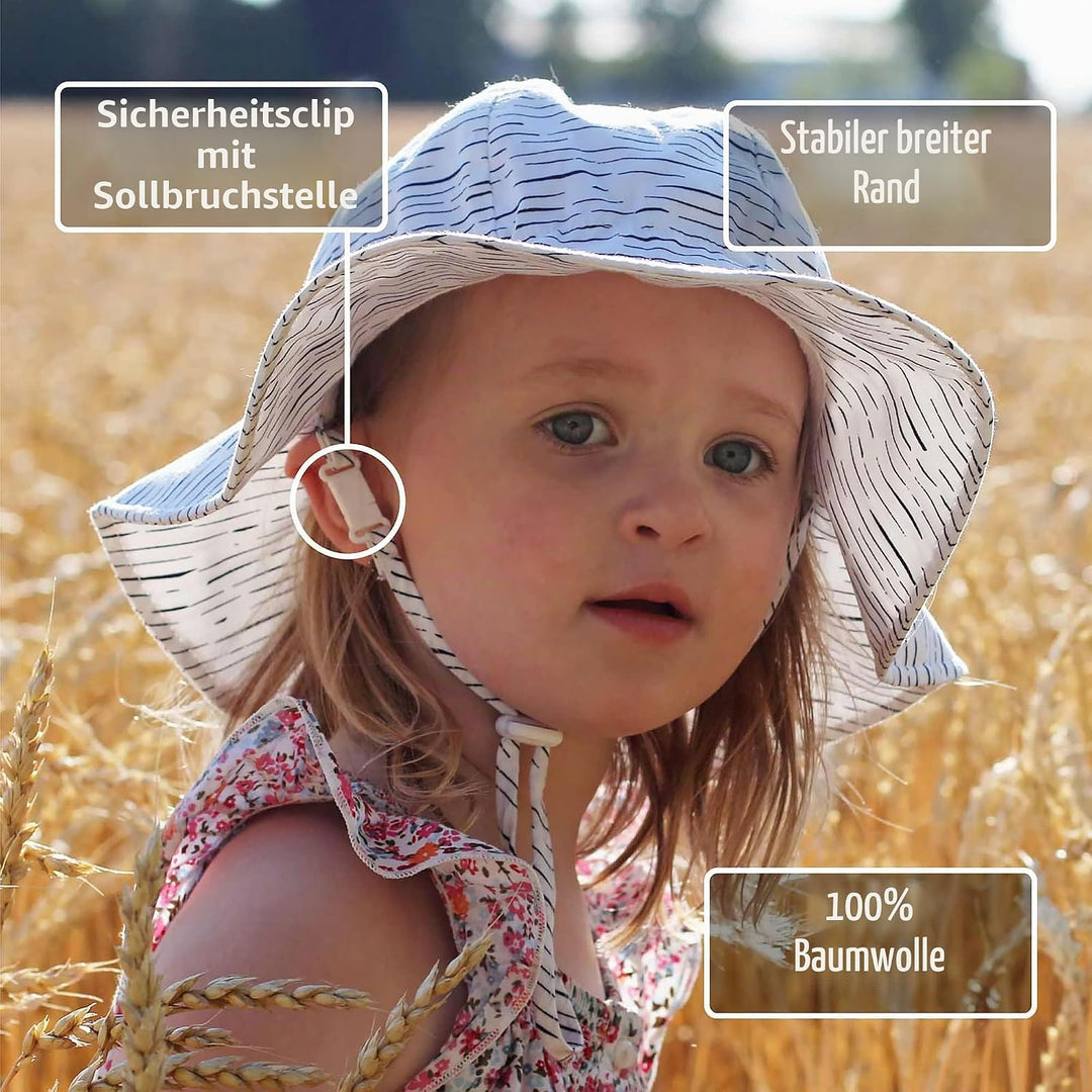 Jan &amp; Jul Baby - Mädchen Sun Hat Schlenker 2-5 Jahre Kirsche, 2-5 Jahre Kirsche