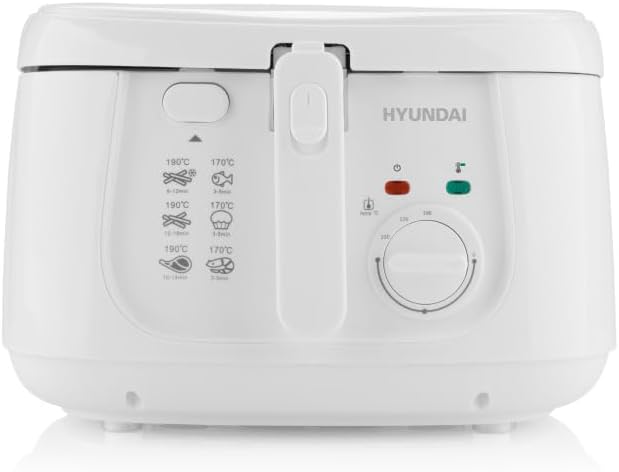 Fritteuse DF165 I 1800 W I Fassungsvermögen 2,5 l I Temperaturregelung: 150 bis 190 °C I Antihaftbes