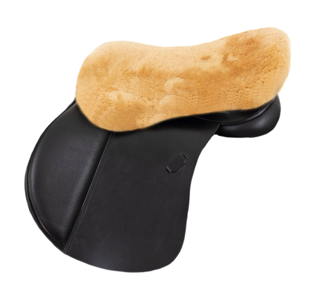 Engel Reitsport Lammfell Sattelsitzbezug englisch Farbe med. (Sabez 1) camel L (52 cm Länge) (ab 18,