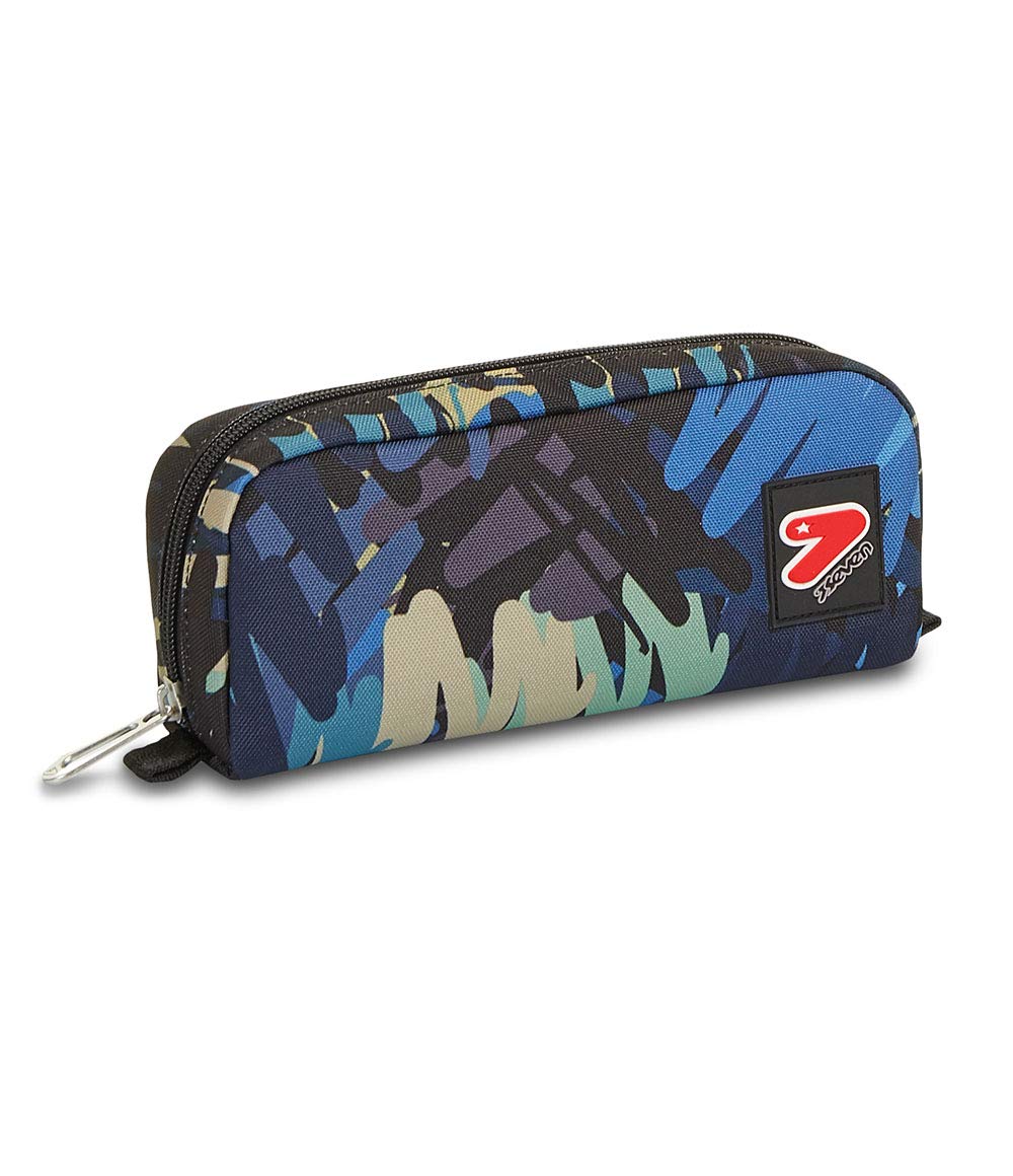 SEVEN Federmäppchen, Mäppchen, Federtasche für Schreibwaren, Mädchen&amp;Jungen, Schule und Gymnasium, T