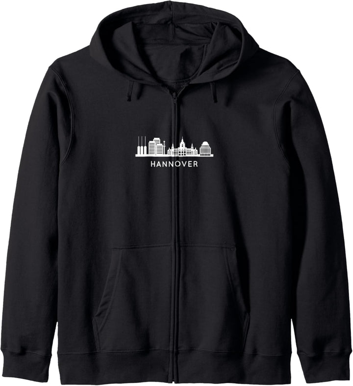 Hannover Skyline Norddeutschland Motiv Für Hannoveraner Kapuzenjacke