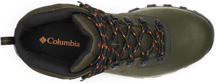 Columbia Newton Ridge Plus II Herren-Wanderstiefel, Wildleder, wasserdicht 40 EU Deep Olive Desert S