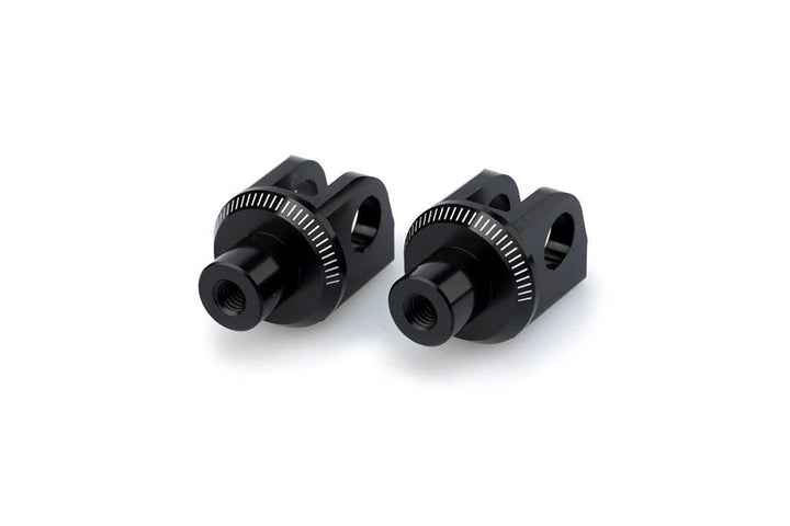 Puig Fussrasten Adapters Set Fahrer 6677N für Kawasaki Z750R 11&