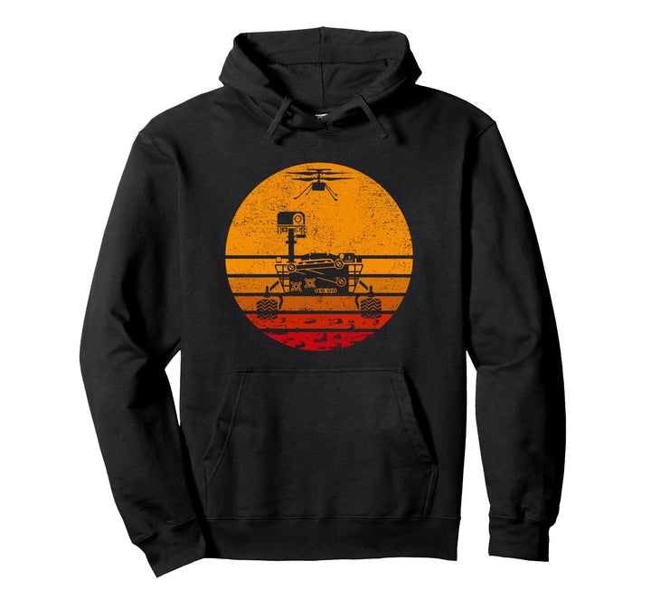 Retro Mars Mission Weltraum Raumfahrt - Vintage Mars NASA Pullover Hoodie