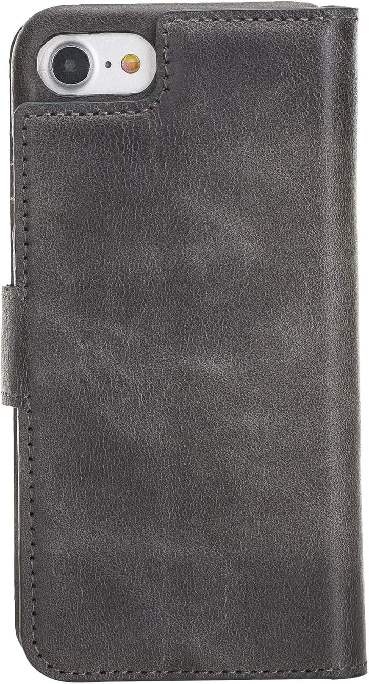 Solo Pelle iPhone SE 2020/7 / 8 abnehmbare Lederhülle (2in1) inkl. Kartenfächer für das original iPh