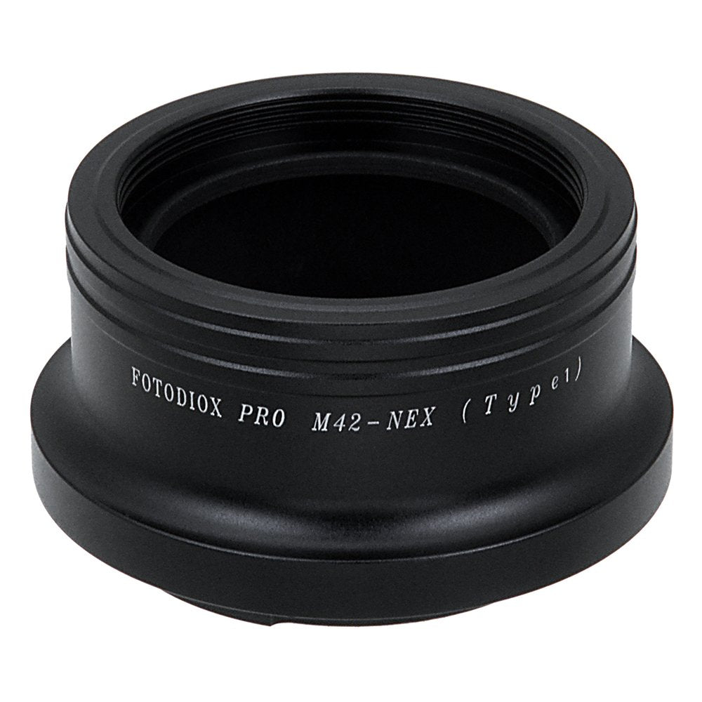 Fotodiox Pro Lens Mount Adapter Compatible with M42 Type 2 Lenses on Sony E-Mount Cameras M42 V2 PRO
