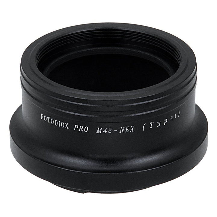 Fotodiox Pro Lens Mount Adapter Compatible with M42 Type 2 Lenses on Sony E-Mount Cameras M42 V2 PRO