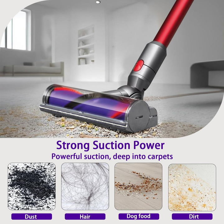 Bürste kompatibel für Dyson V11 V15 V10 V7 V8 Staubsauger zubehör, Bodendüse Ersatzteile für Dyson V