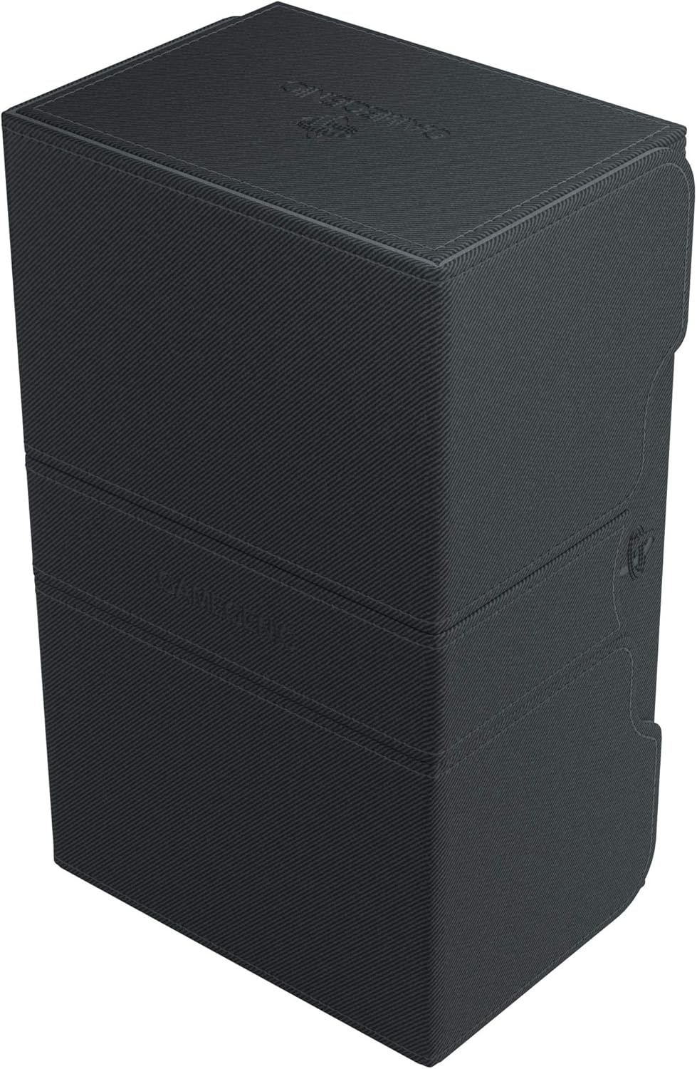 Gamegenic GGS20025ML Stronghold 200-Card Convertible Deck Box, Black Schwarz, Schwarz