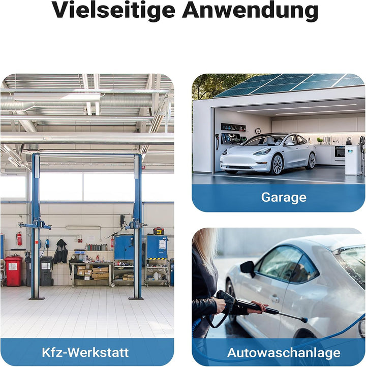 XPOtool teilbare Auffahrrampe 2er Set Schwerlast Autorampen bis 2,5 Tonnen aus Kunststoff für Pkws 2