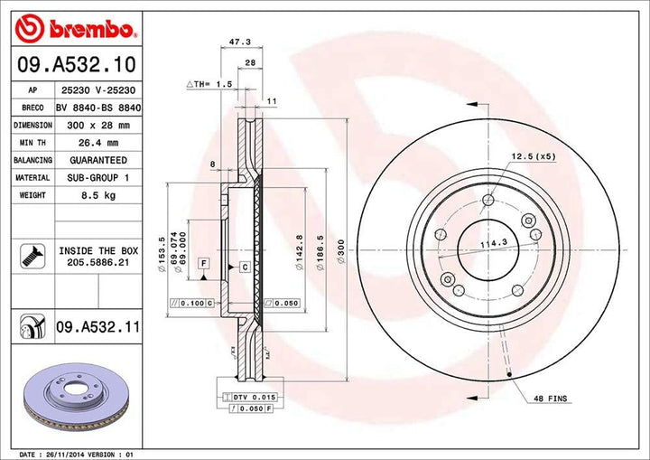 BB 09.A532.11 HY i40-IX35 A