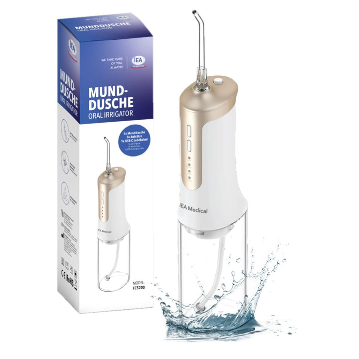 Munddusche FC5200, kabellose &amp; elektrische Zahnpflege für saubere Zahnzwischenräume, Water flosser,