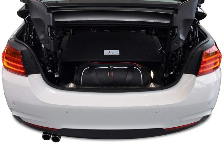 KJUST Dedizierte Reisetaschen 3 STK kompatibel mit BMW 4 Cabrio F33 2013-2020