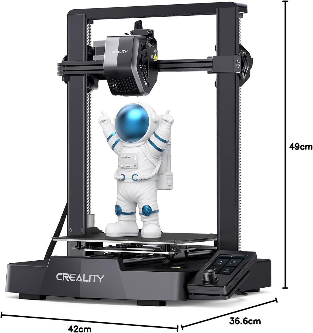 Creality Ender 3 V3 SE 3D Drucker, Einstiegs-3D-Printer CR Touch Auto-Nivellierung Sprite Direct Ext