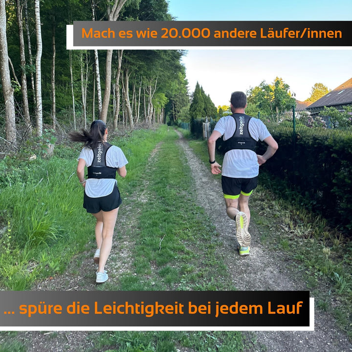 Laufweste Damen und Herren Urban fit 2L optimale Passform atmungsaktiv ultraleichter Laufrucksack 13