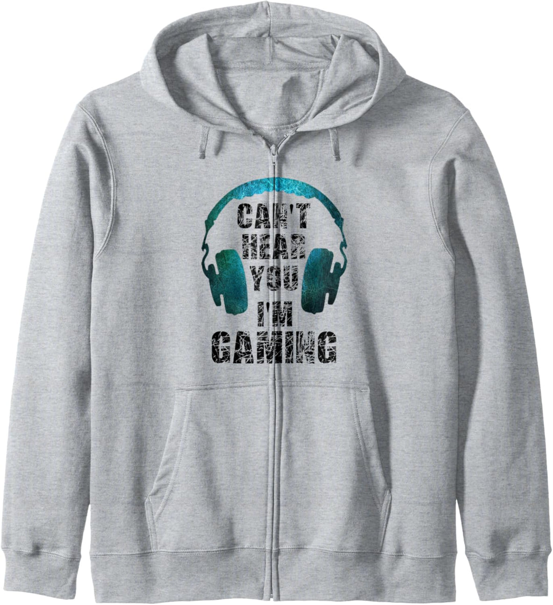 Lustiger Gamer Can't Hear You I'm Gaming Teens Jungen Mädchen Kapuzenjacke