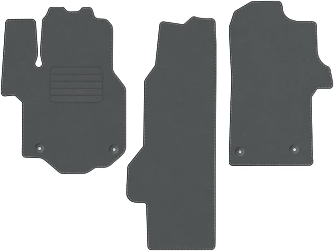 Premium Veloursfussmatten Automatten Velourmatten für VW Grand California 600 ab Bj. 2019 Mit Absatz