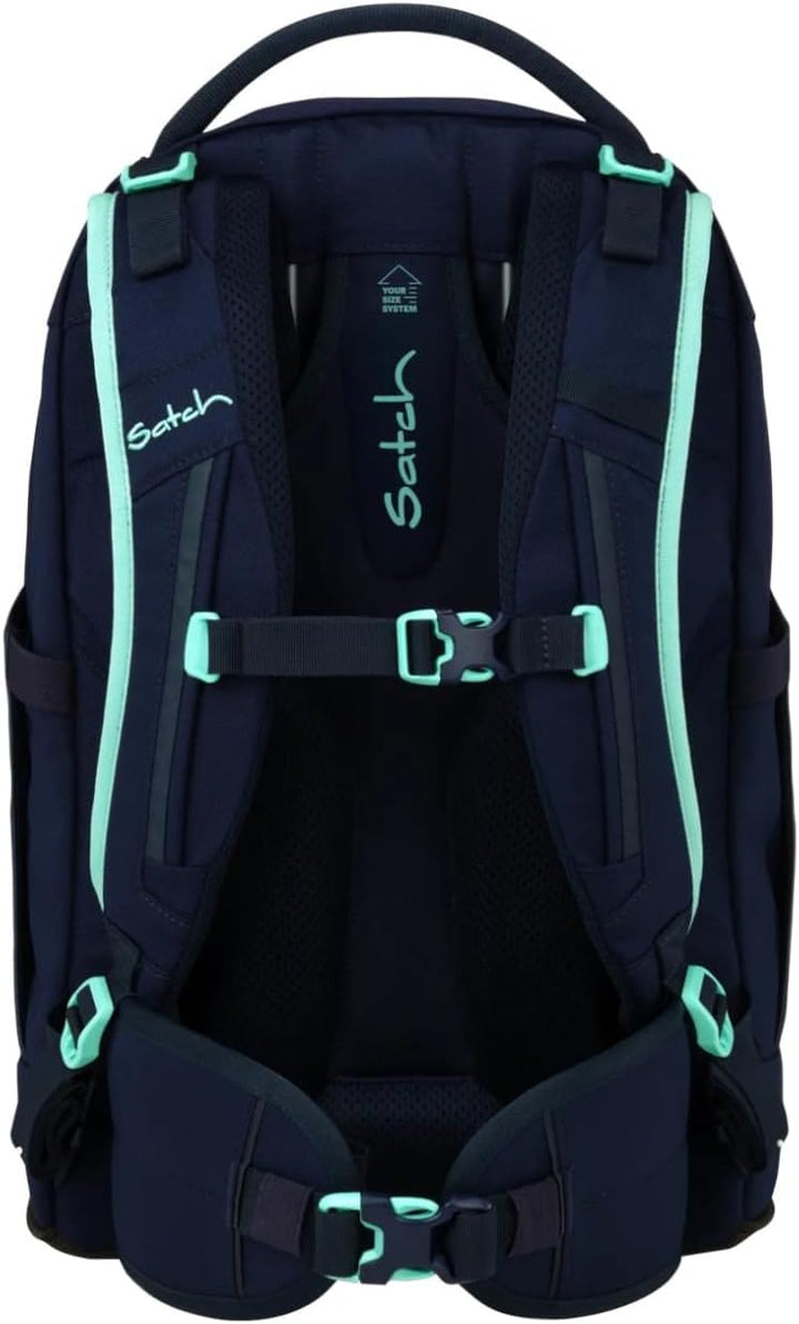 Satch Pack Schulrucksack ab 5. Klasse ergonomisch 30L Stauraum standfest Organisationstalent Einheit