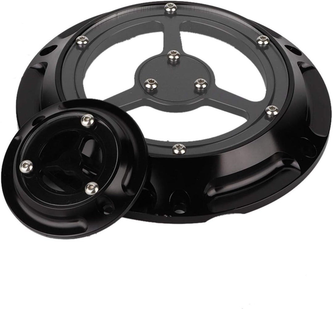 Timer Cover, Derby Cover, Aluminium Motorrad Derby Cover Timing Timer Cover Set für XL XR 883 1200(S