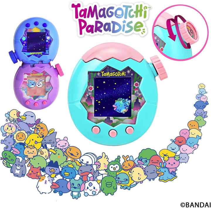 Bandai – Tamagotchi Paradise Jade Forest – Virtuelles Haustier zum Aufziehen – Tamagotchi Interaktiv