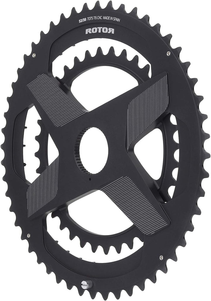 R ROTOR BIKE COMPONENTS DM Round Ring 50/34 Black
