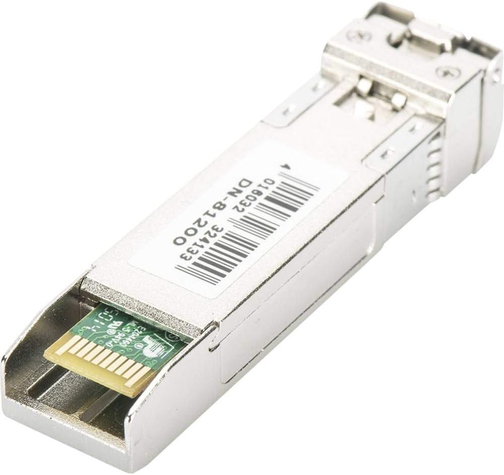 DIGITUS 10 Gbit Universal SFP+ Modul, Mini GBIC, Multimode, LC Duplex, 850 nm, 300 Meter, 10 Gbit/s