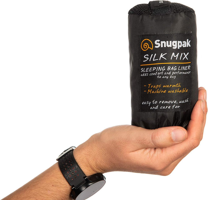 Snugpak Doublure Soie Schwarz Einheitsgrösse, Schwarz Einheitsgrösse
