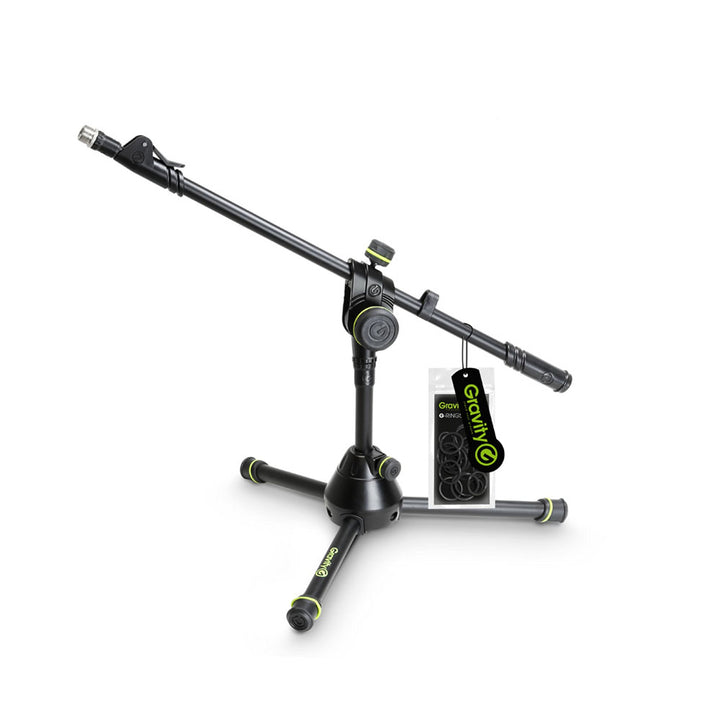 Gravity Schweres kleines Mikrofonstativ MS 3122 HDB schwarz GRGMS3122HDB oneSize