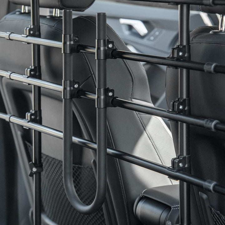 PawHut Auto Trenngitter für Hunde verstellbar Breite 87-135 cm Höhe 85-120 cm Universal Sicherheitsg