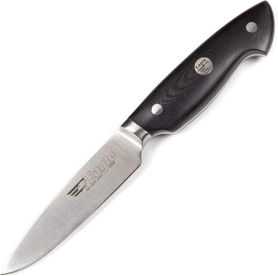 Eagle U-Grip - Officemesser 10 cm - Deutscher Messerstahl 1.4116 / Heftschalen: G10 schwarz, Deutsch