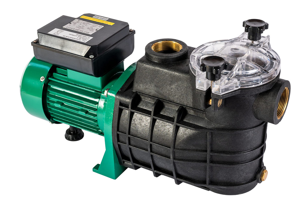HST Leis Poolpumpe 20m3, 20000 Liter/Std, 1100 W I Erweiterbare Filterpumpe mit geringer Energieaufn