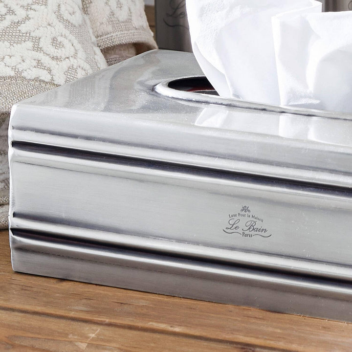 LOBERON® Taschentuchbox Suzette, mit filigraner Gravur und Zierrillen, klassisch Elegantes Design, B