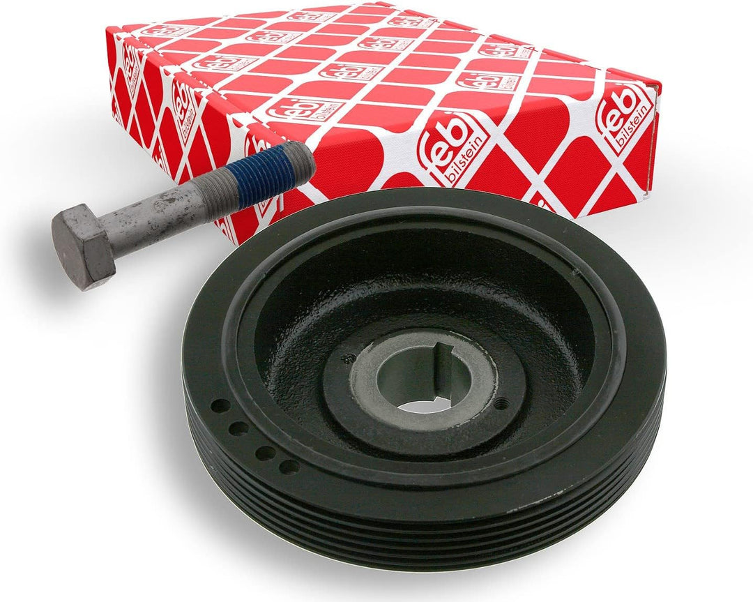 febi bilstein 33786 Riemenscheibe (entkoppelt) für Kurbelwelle, mit Schraube , 1 Stück