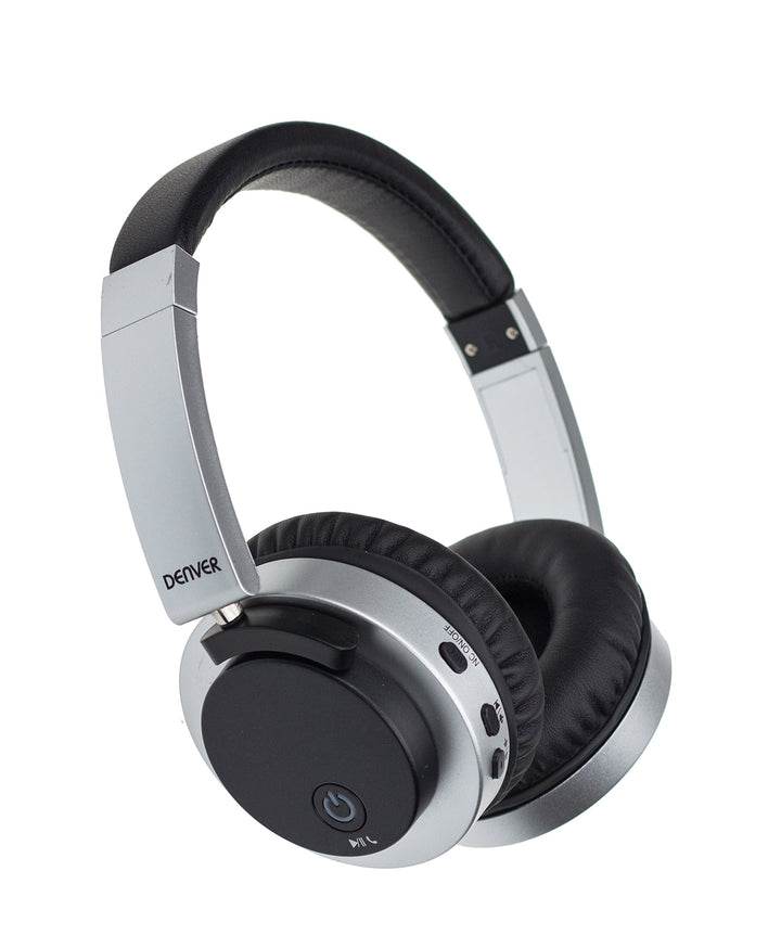 Denver 'BTN-206' Bluetooth On-Ear Kopfhörer Schwarz, Schwarz