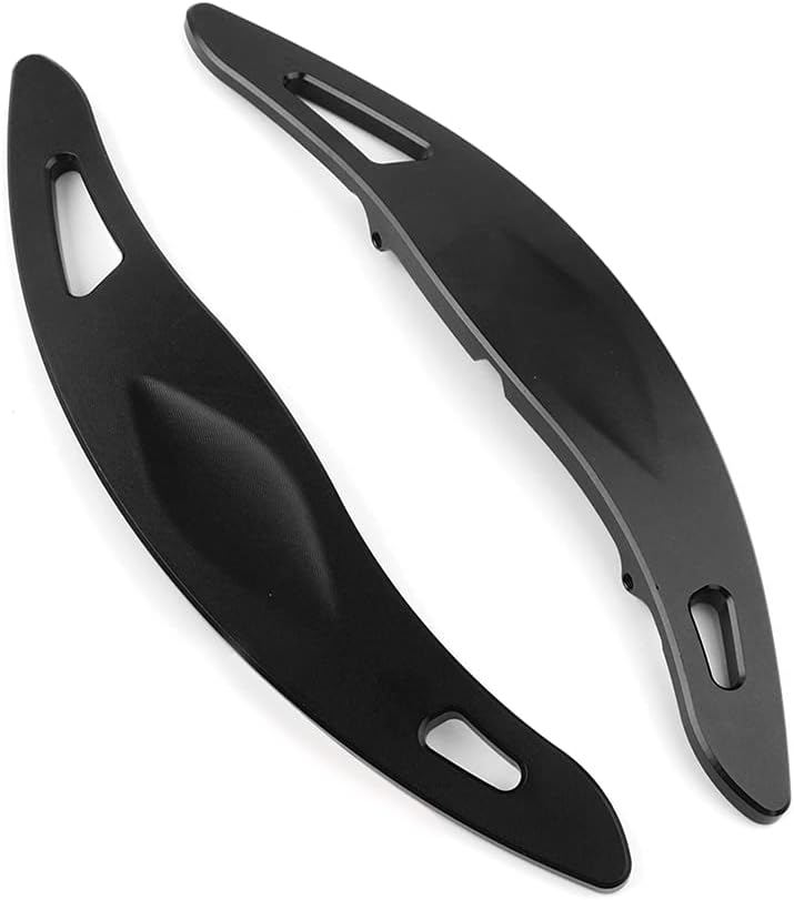 HIBEYO 2 Stücke für Porsche Lenkrad Schaltwippen Verlängerung Paddles Lenkrad für Porsche 718/918/91