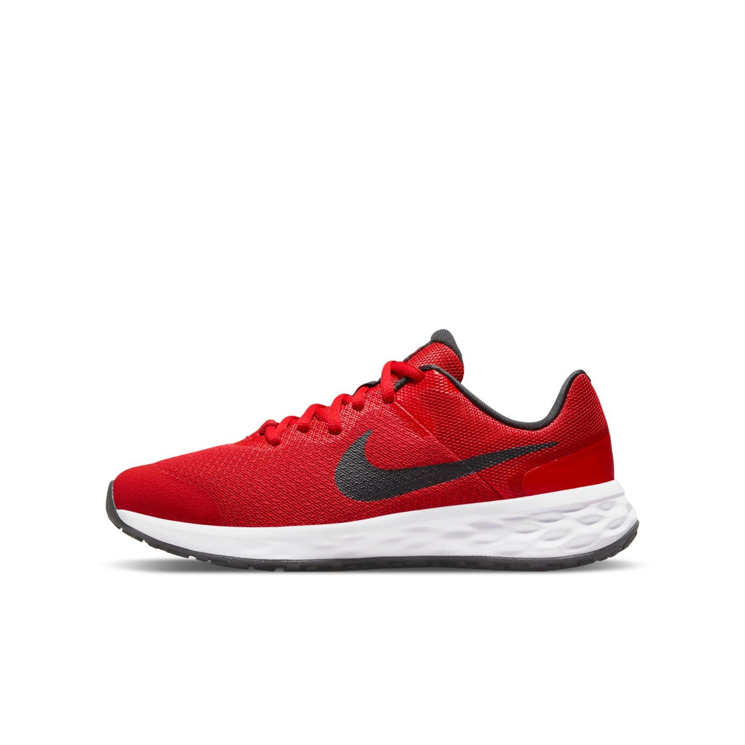 Nike Unisex Kinder Nike Revolution 6 Sneaker 19.5 EU University Red Black, 19.5 EU University Red Bl