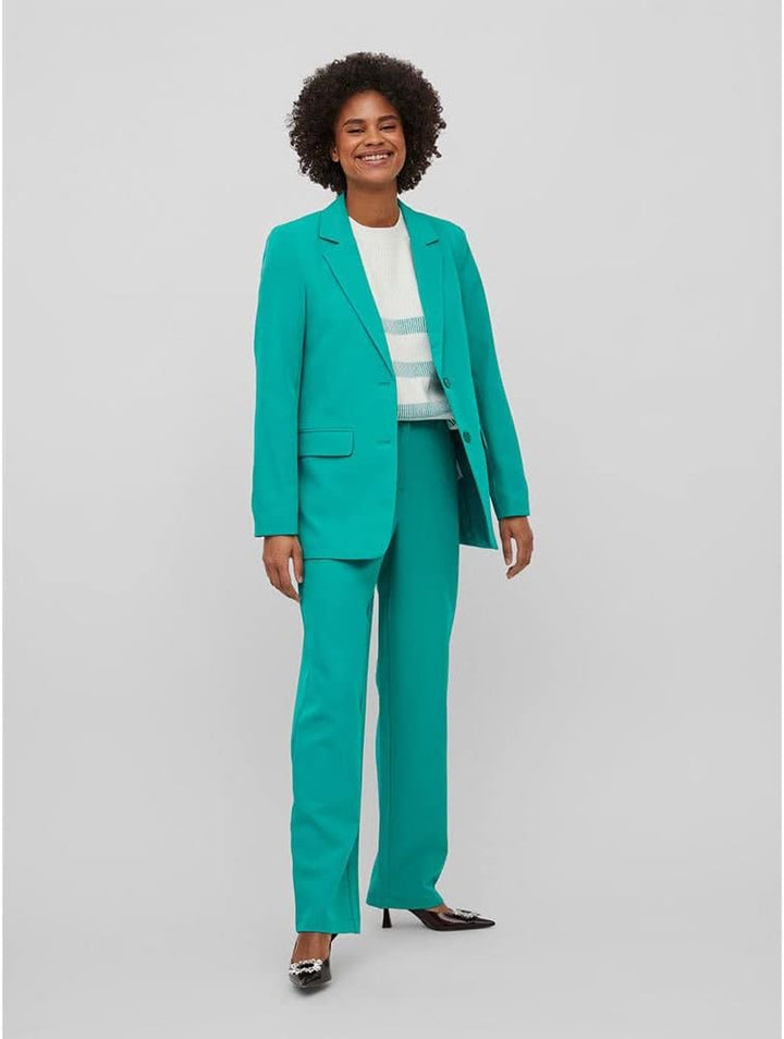 Vila Damen Vikamma Loose Noos Blazer, 38 Alhambra