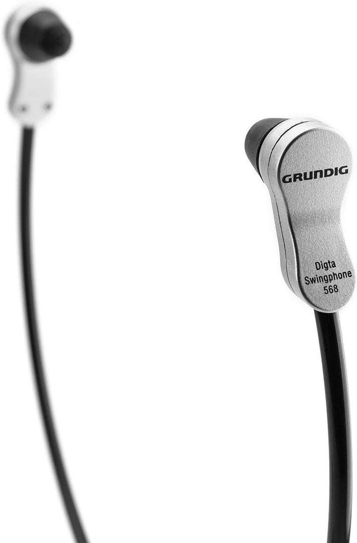 Grundig Business Systems Digta Swingphone 568 Jack (PCC5682), Kopfhörer mit Unterkinnbügel und Klink