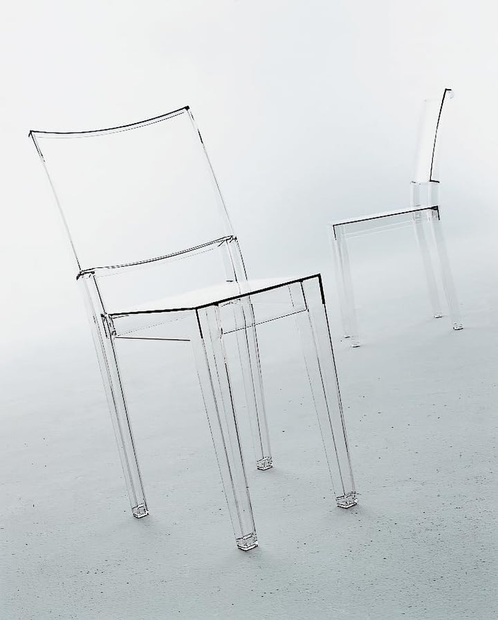Kartell La Marie, 2er Set Stühle, Transparent Cristallo, Cristallo
