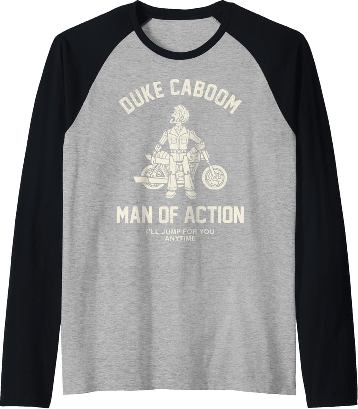 Disney Pixar Toy Story Duke Caboom Man Of Action Raglan