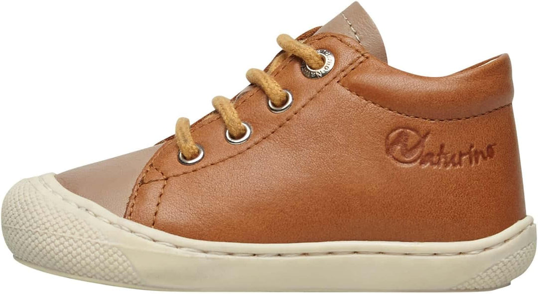 Naturino Cocoon-Lauflernschuhe aus Nappaleder braun 17